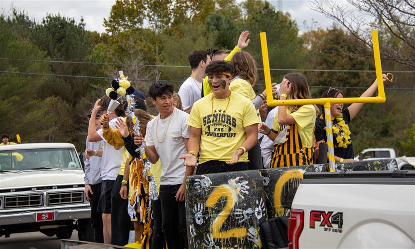 Fairview High's homecoming parade